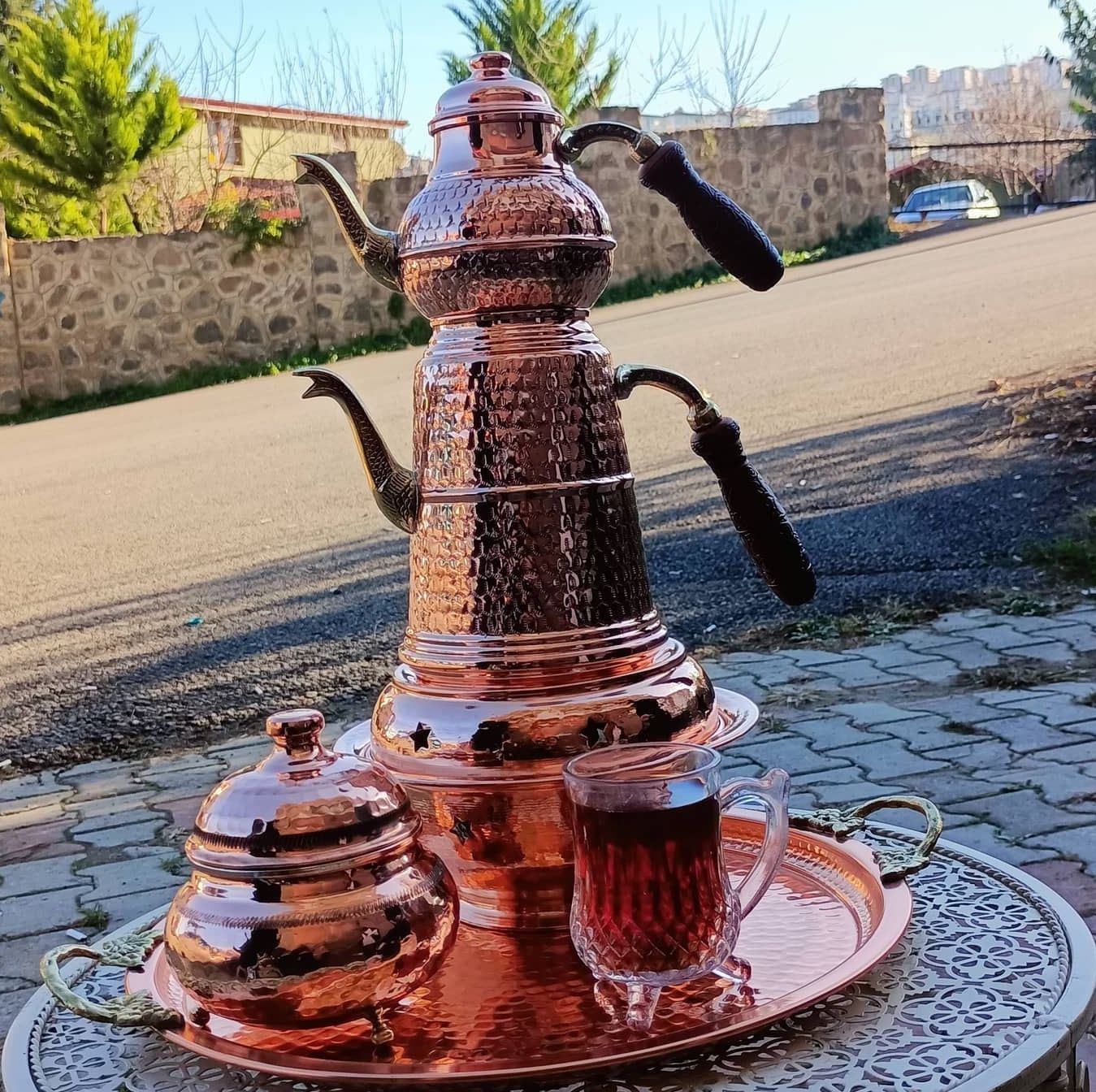 Copper Teapot Sets