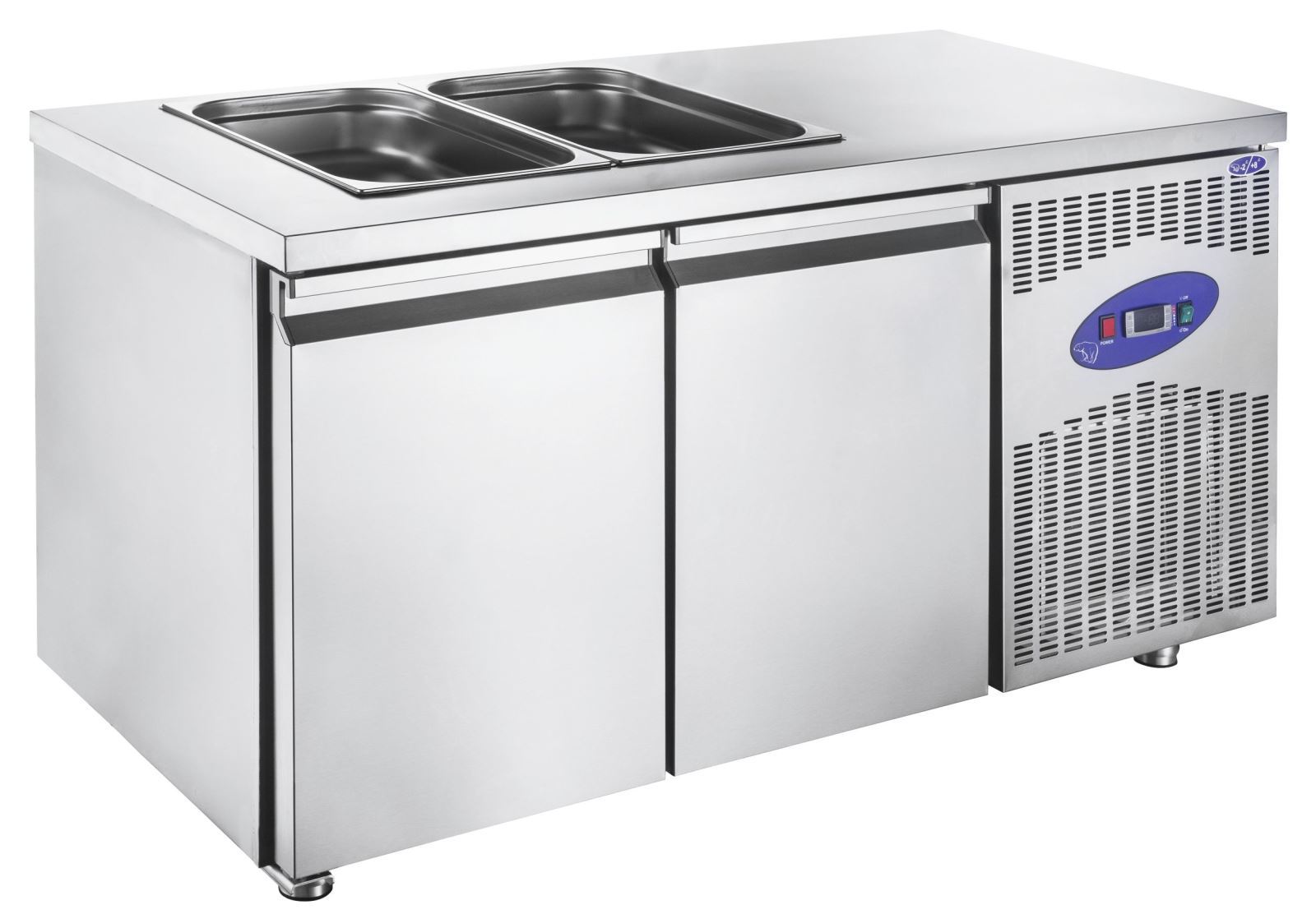 Counter Type Refrigerator with Sink