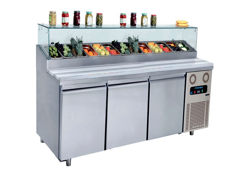 Pizza Refrigerators 46x66 Tray Capacity/Make-Up