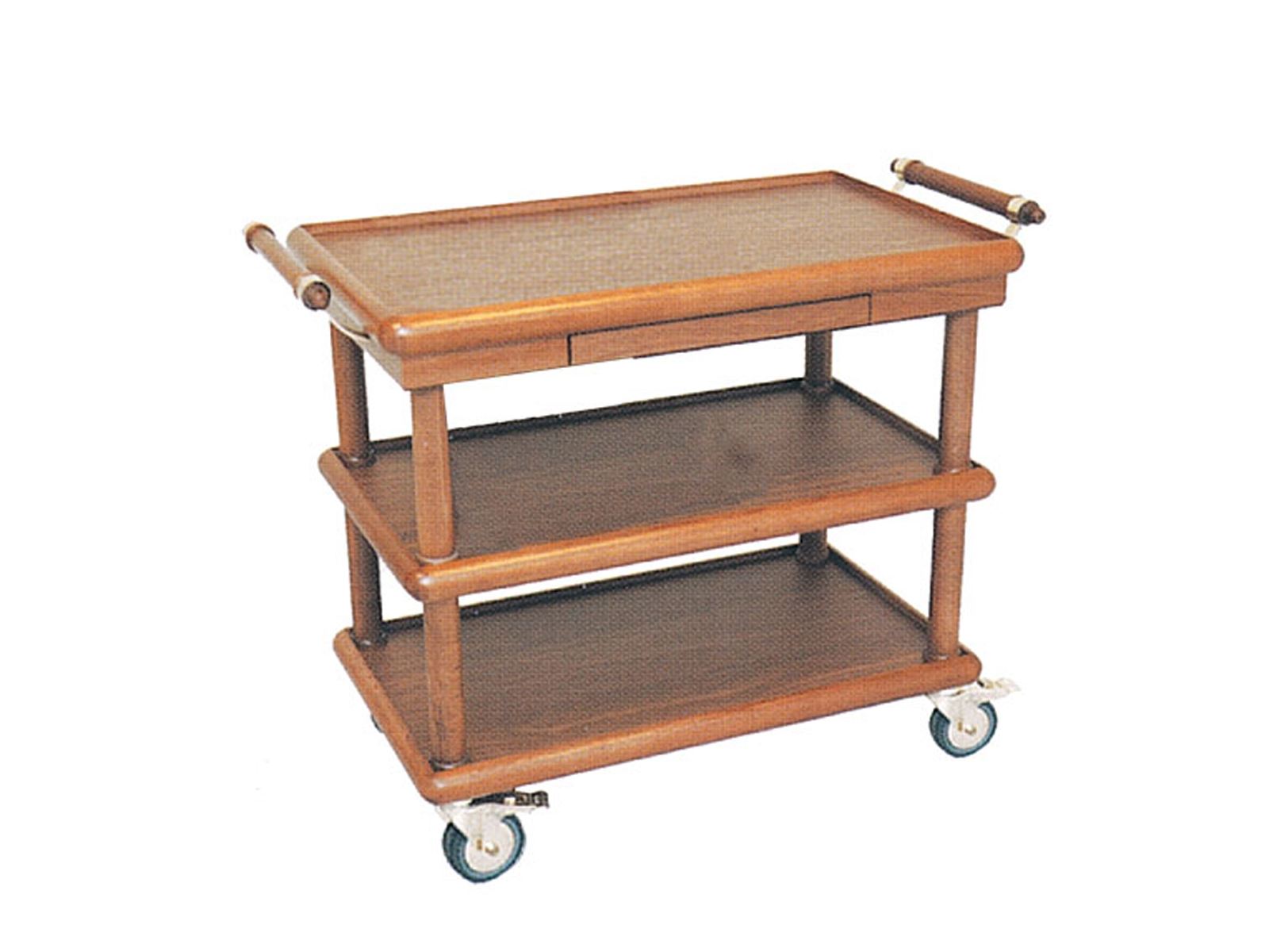 EM 116 Wooden Service Trolley