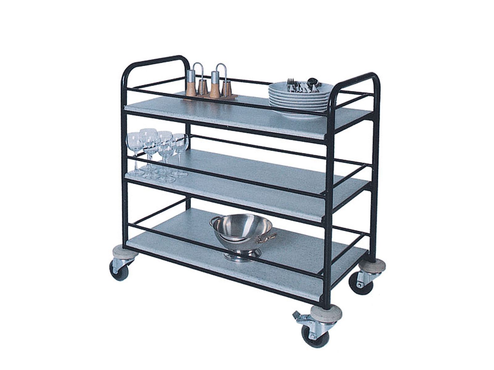 EM 202 Restaurant Service Trolley (3 Levels)