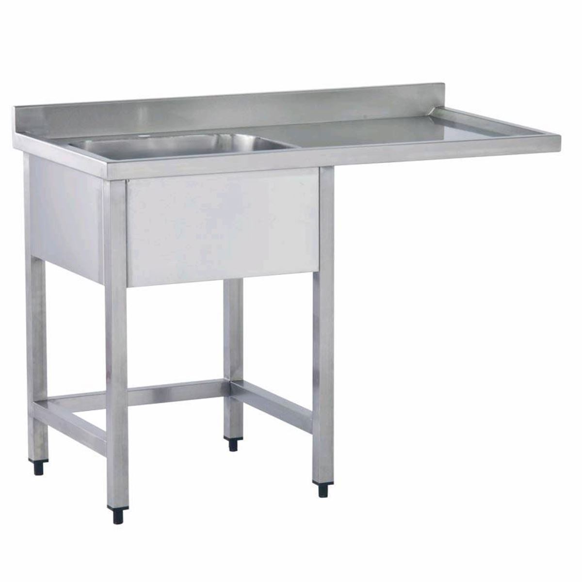 Dishwasher Inlet Table with Sink