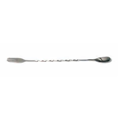 Biradli Bar Spoon, Twisted, Forked, 33 cm