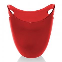 Biradlı Acrylic Bottle Bucket, 22.2x21.6x26.6 cm