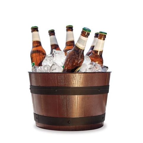 Melamine Barrel Punch Bowl