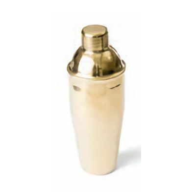 Biradli Cocktail Shaker, Steel, 500 ml, Gold