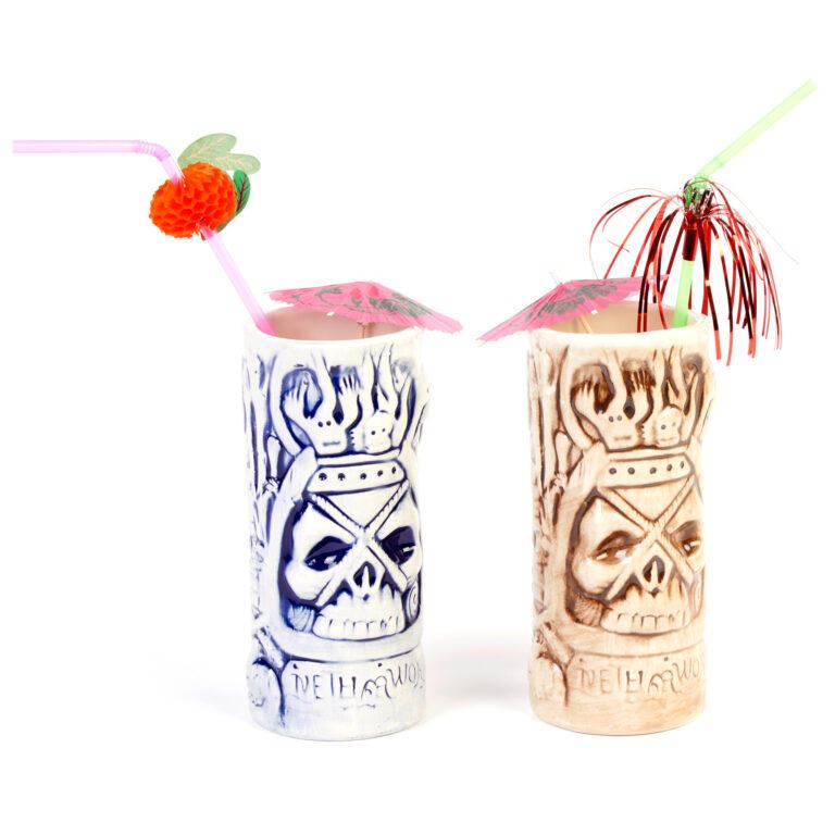 Groovy Ceramic Tiki Cocktail Glass (GRV-20203)