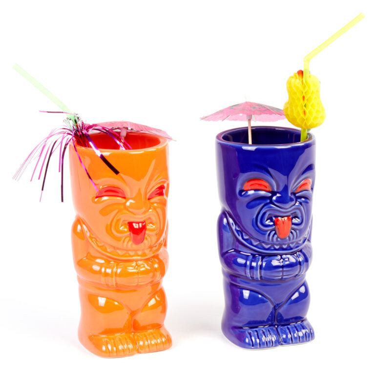 Groovy Ceramic Tiki Cocktail Glass (GRV-20206)