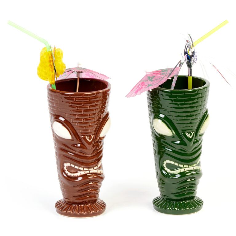 Groovy Ceramic Tiki Cocktail Glass (GRV-20209)