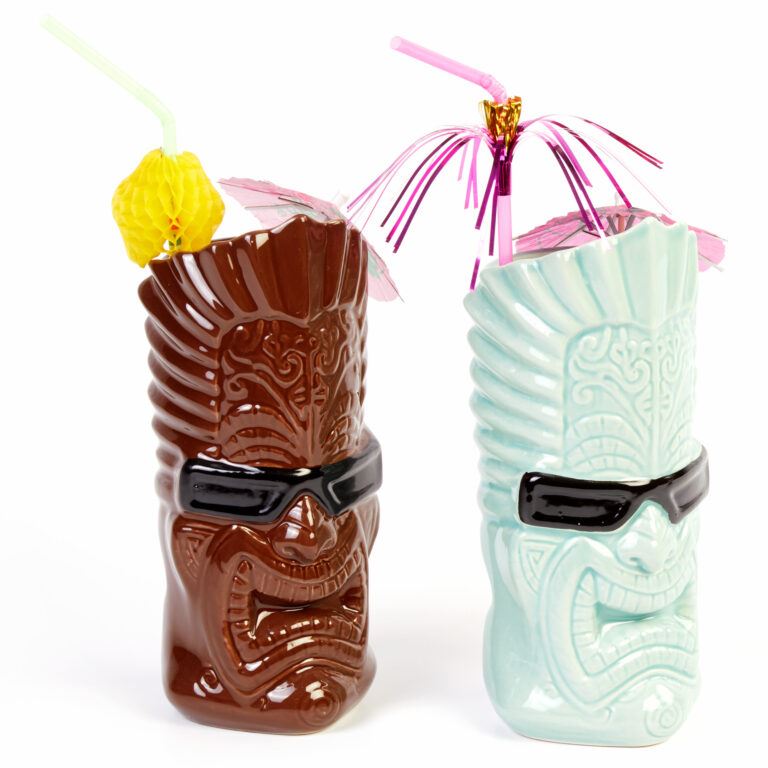 Groovy Ceramic Tiki Cocktail Glass (GRV-20210)