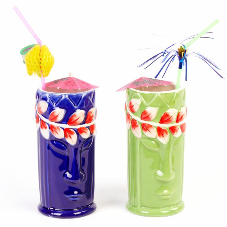 Groovy Ceramic Tiki Cocktail Glass (GRV-20213)