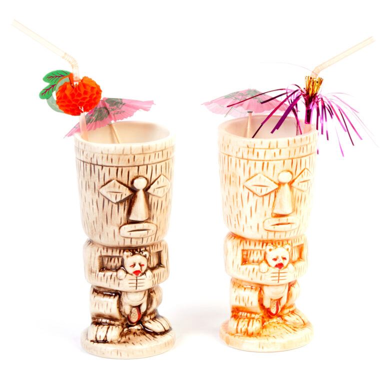 Groovy Ceramic Tiki Cocktail Glass (GRV-20216)
