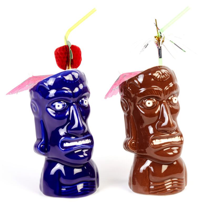 Groovy Ceramic Tiki Cocktail Glass (GRV-20217)