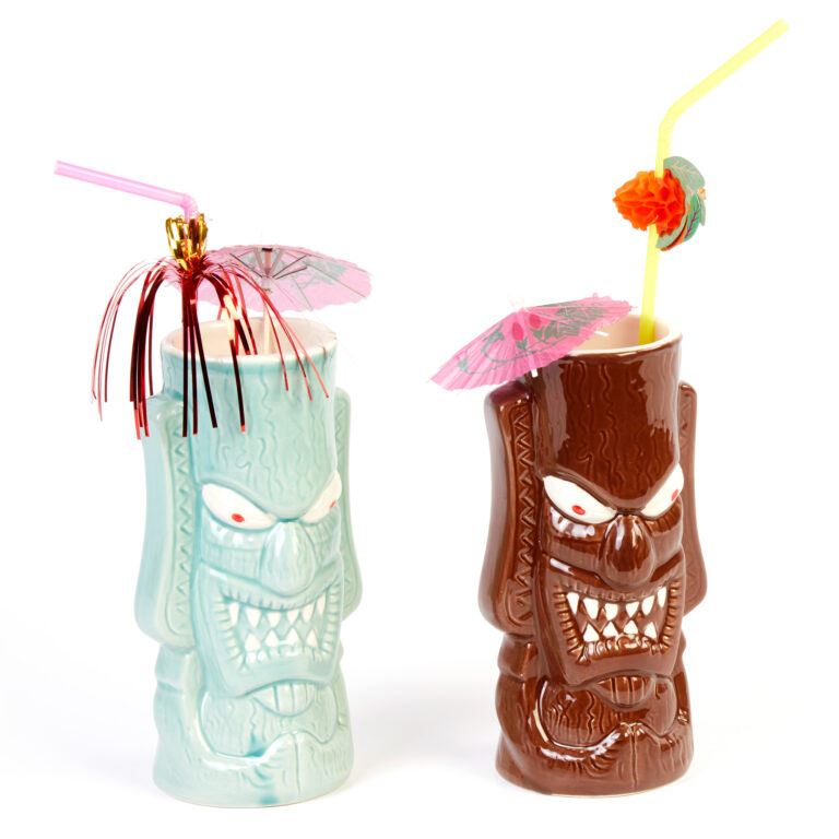 Groovy Ceramic Tiki Cocktail Glass (GRV-20219)
