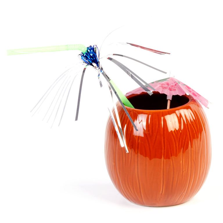 Groovy Ceramic Tiki Cocktail Glass (GRV-20222)