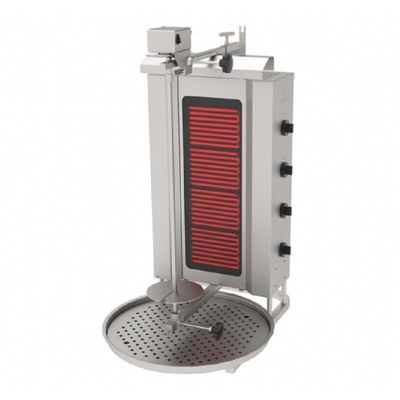 Atalay Top Motor Doner Kebab Machine, 4 Radians, Electric
