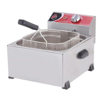 SilverInox Deep Fryer, 8 L, Electric