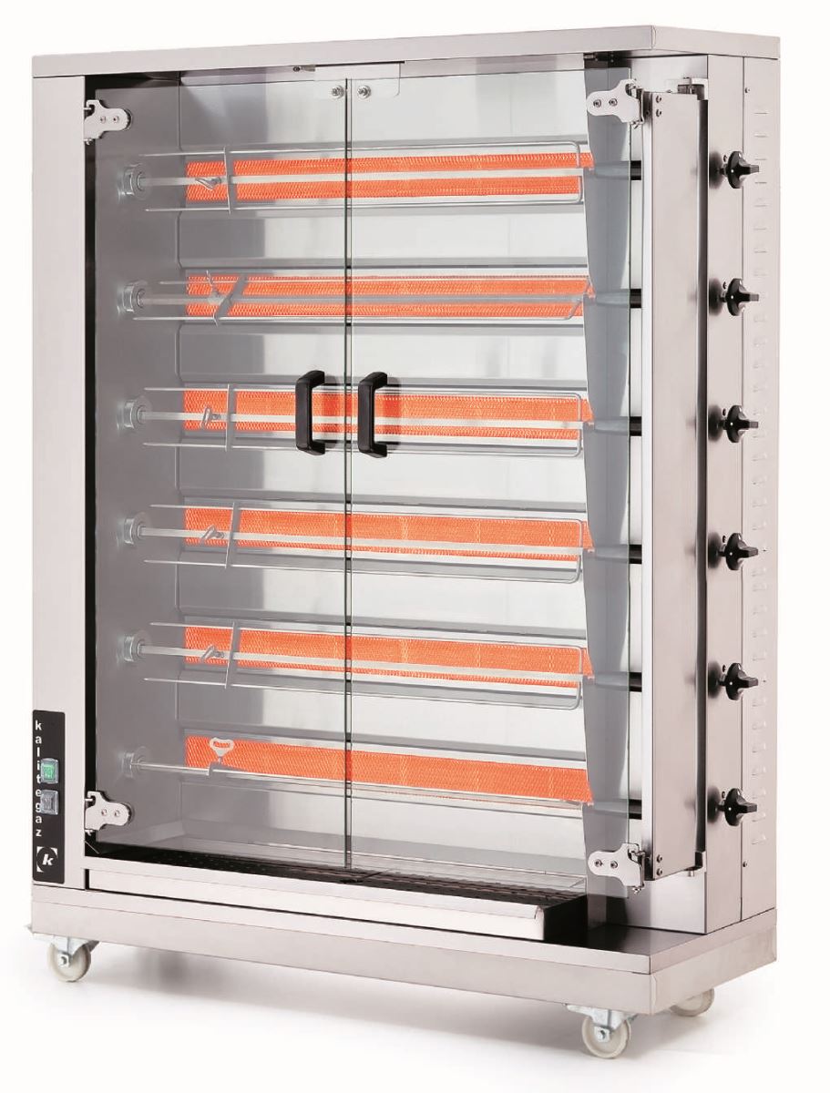 CRG6 Gas Chicken Rotisserie Machine