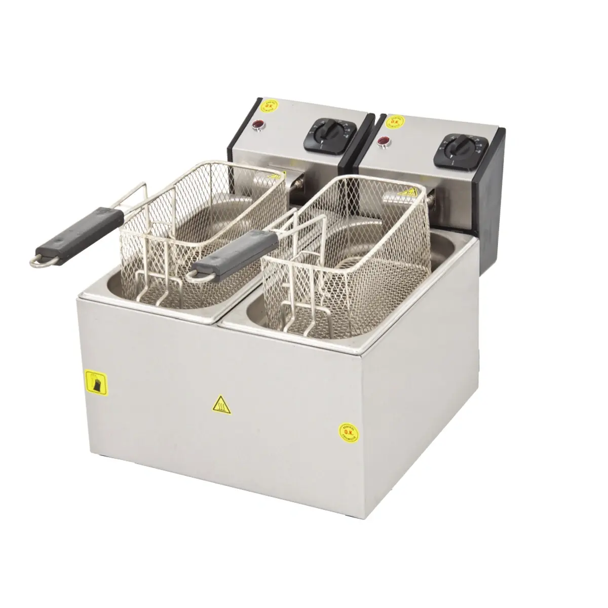 FRYER - DOUBLE - 3+3 LT - ELECTRIC