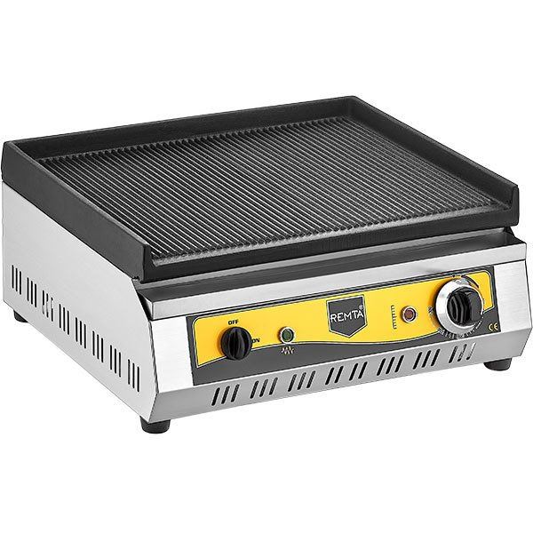 50 cm Fully Grooved Cast Iron Grill Electric