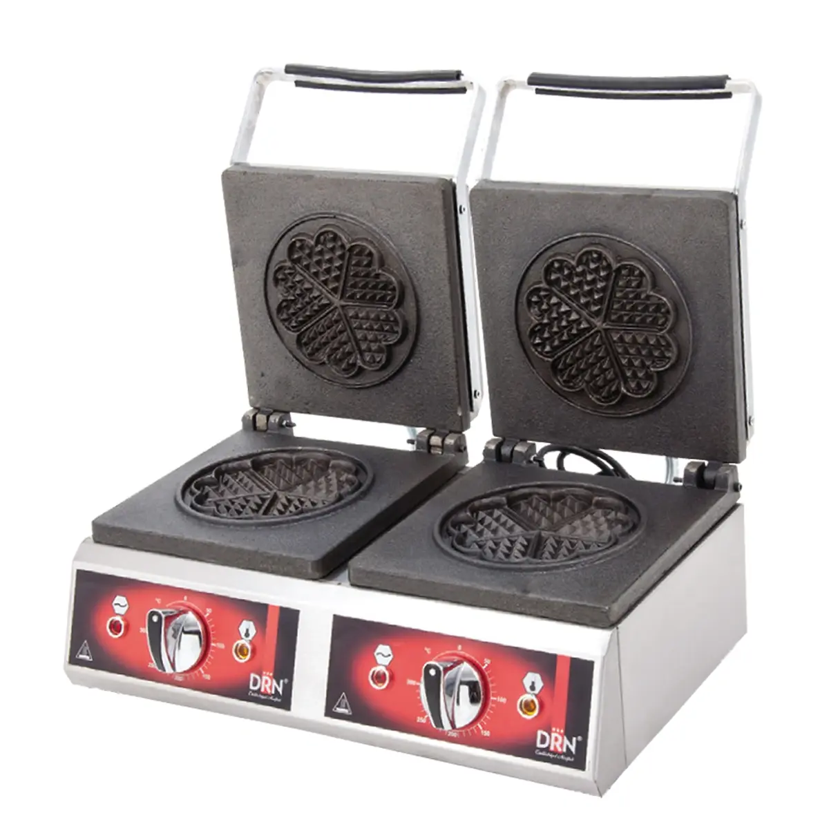WAFFLE MAKER - DOUBLE CLOVER - ELECTRIC