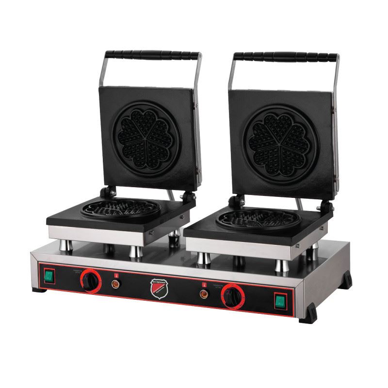 Double Flower Waffle Machine