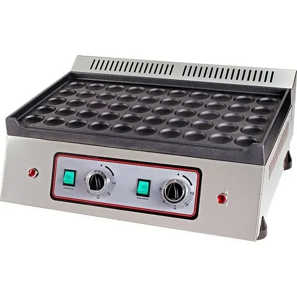 W30 50 Round Bubble Pancake Machine Electric