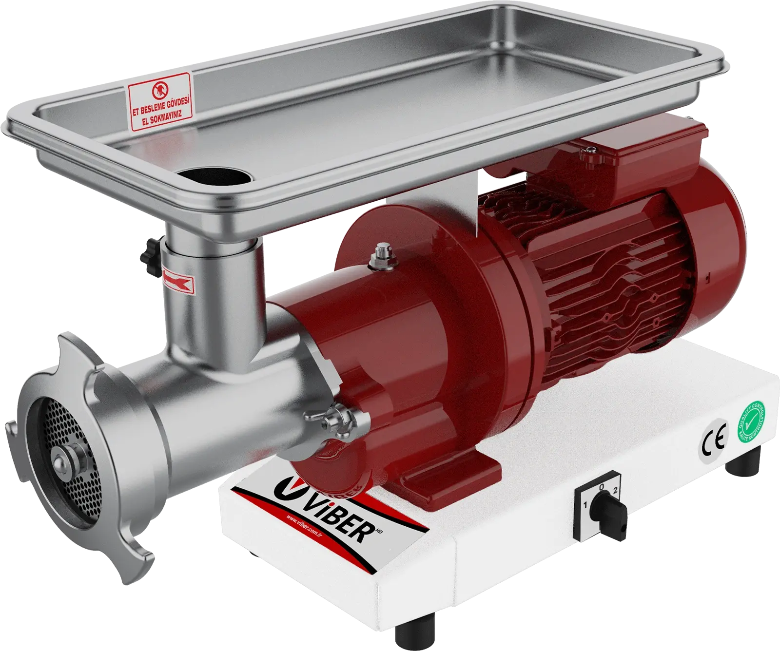 Stainless Steel Meat Mincer Machine 32 No