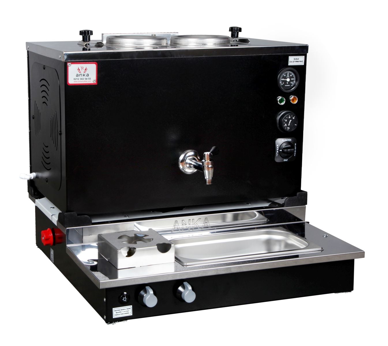 ANKA Black Pro Plus Otomatik Çay Kazanı 20 LT.