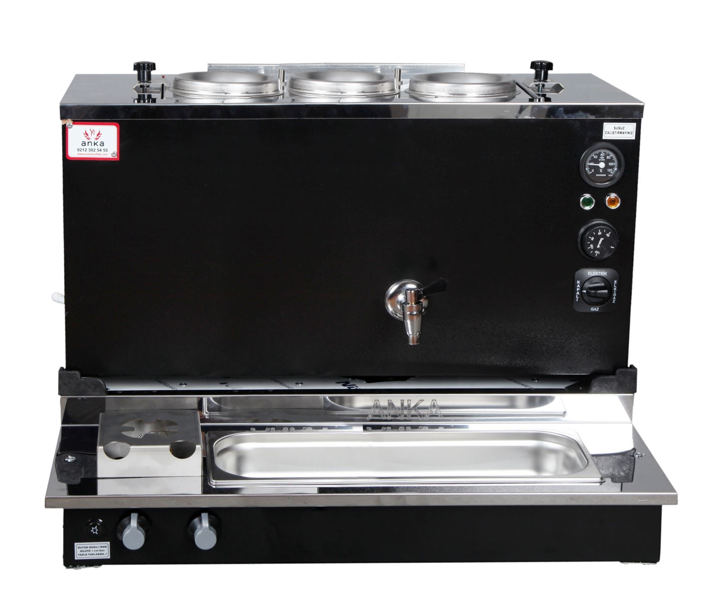 ANKA Black Pro Plus Otomatik Çay Kazanı 30 LT.