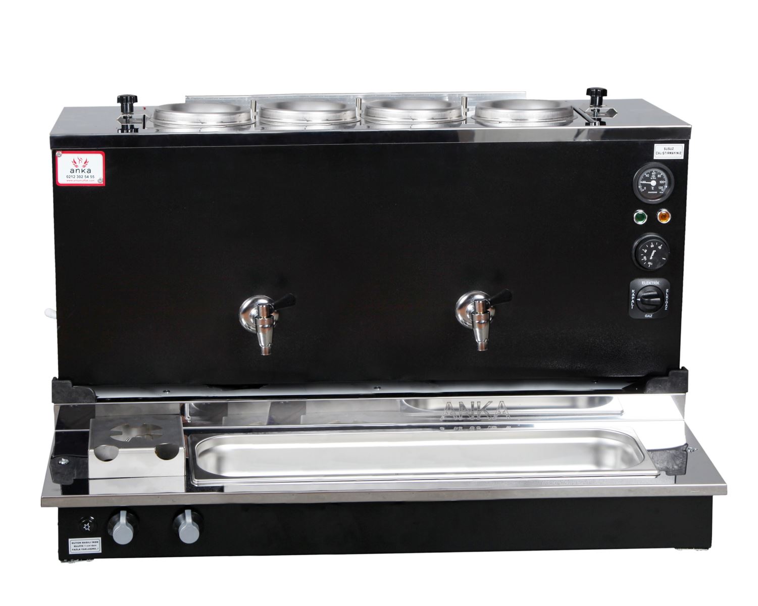 ANKA Black Pro Plus Otomatik Çay Kazanı 40 LT.