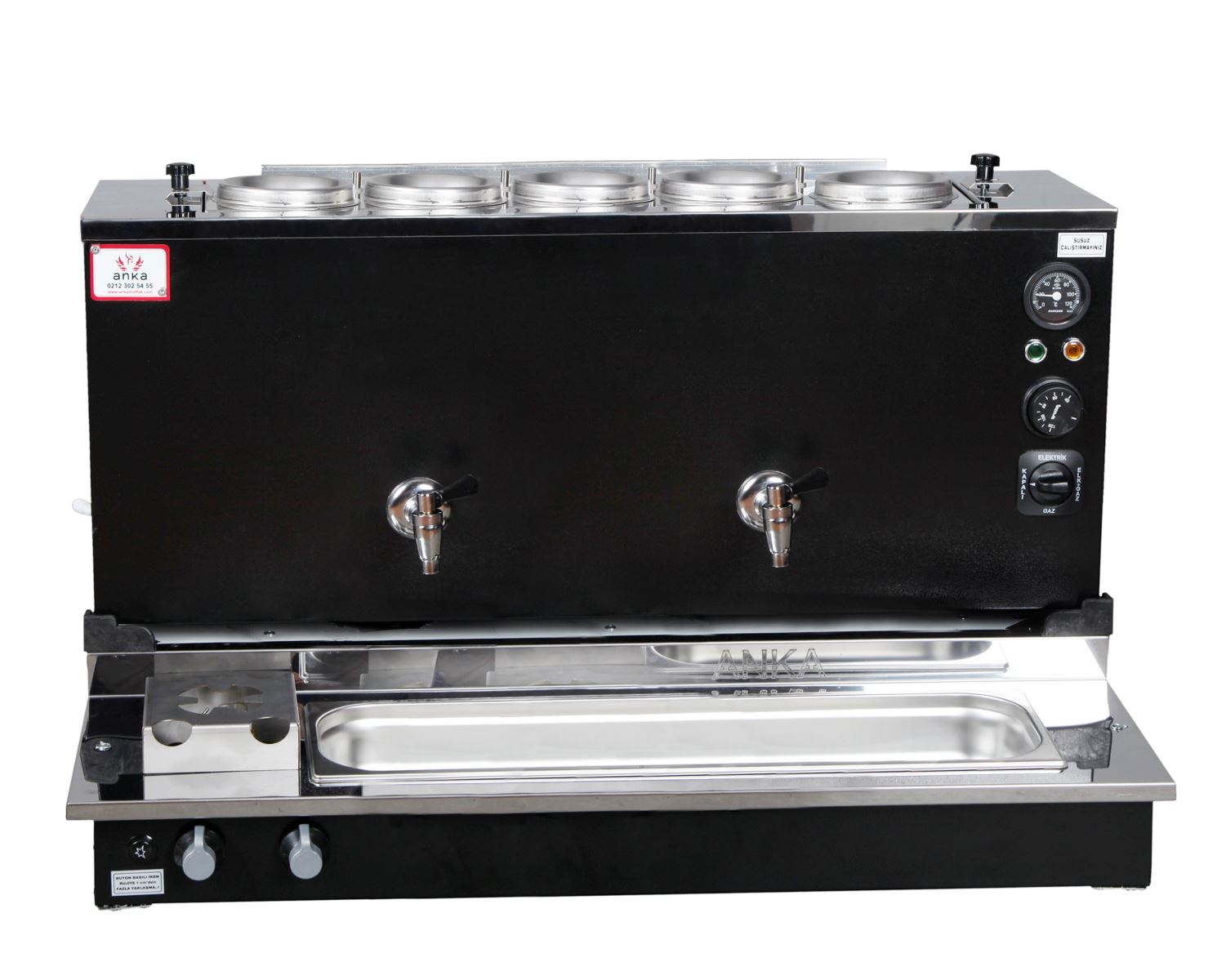 ANKA Black Pro Plus Otomatik Çay Kazanı 50 LT.