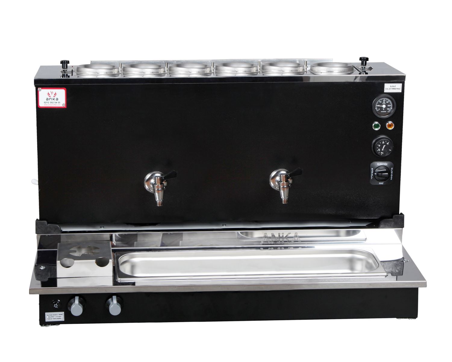 ANKA Black Pro Plus Otomatik Çay Kazanı 60 LT.