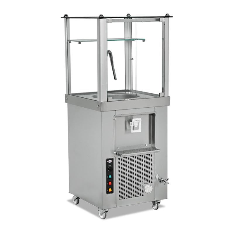 Sparkling Ayran Machine, 40 L, Stainless Steel