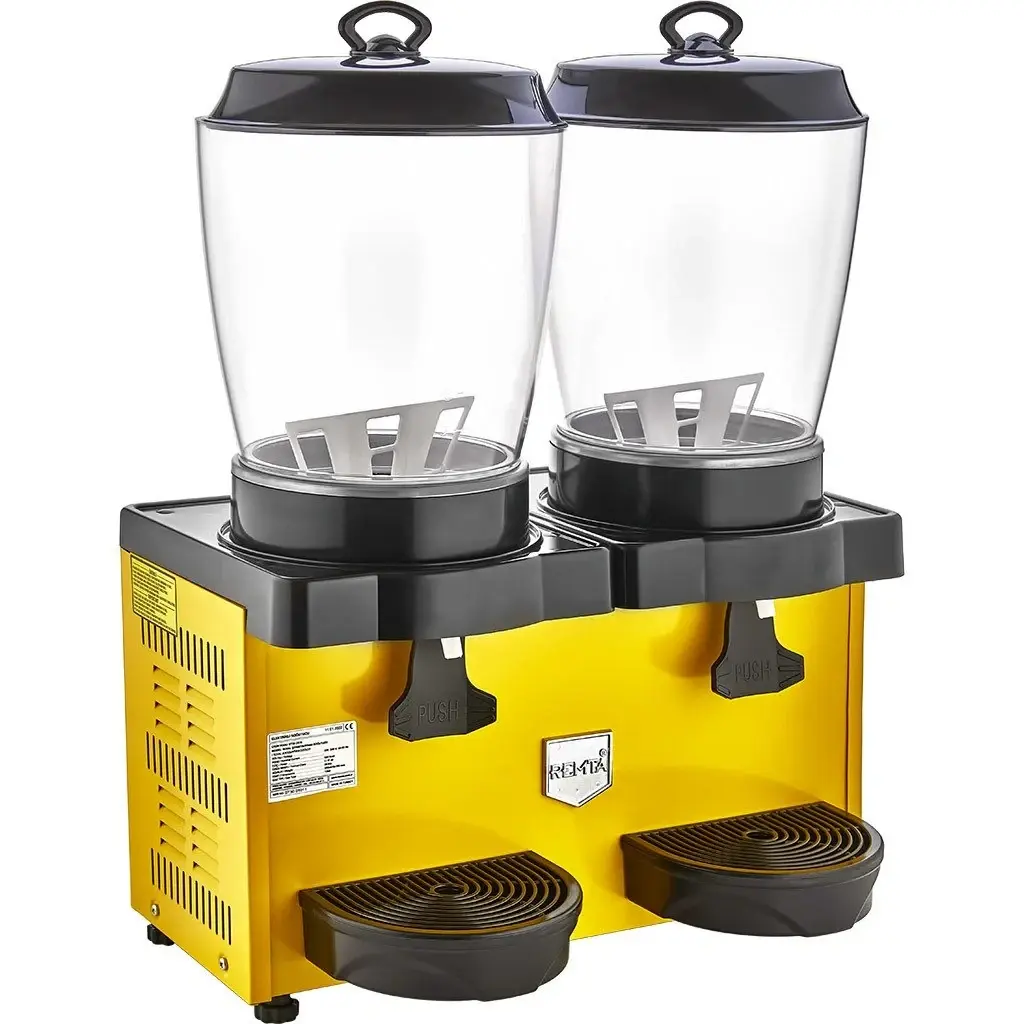 ST35 Royal Mini Double Sherbet and Ayran Cooler 11+11 lt - ST35