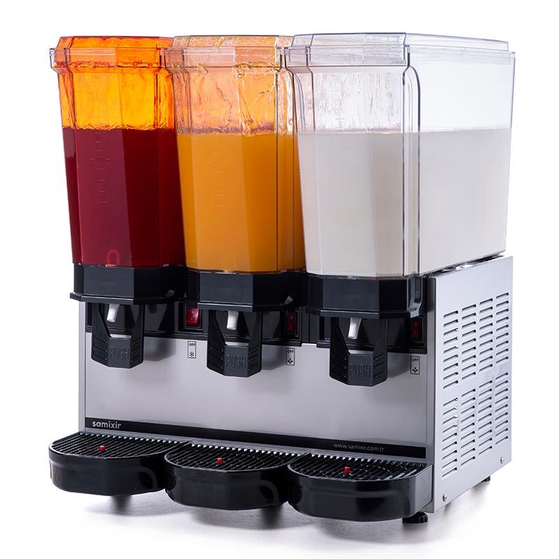 Samixir Classic Triple Cold Drink Dispenser