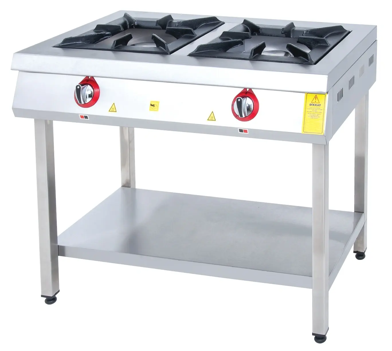 2 Cooker with Bottom Shelf