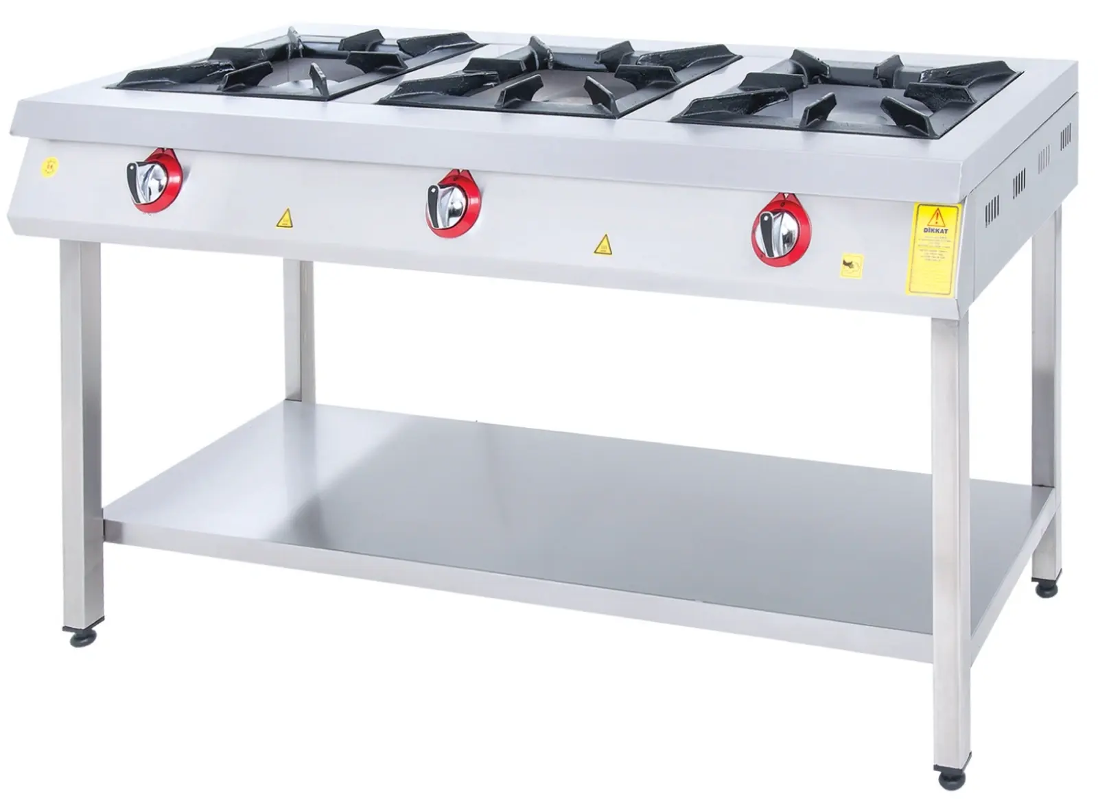 3 Cooker with Bottom Shelf