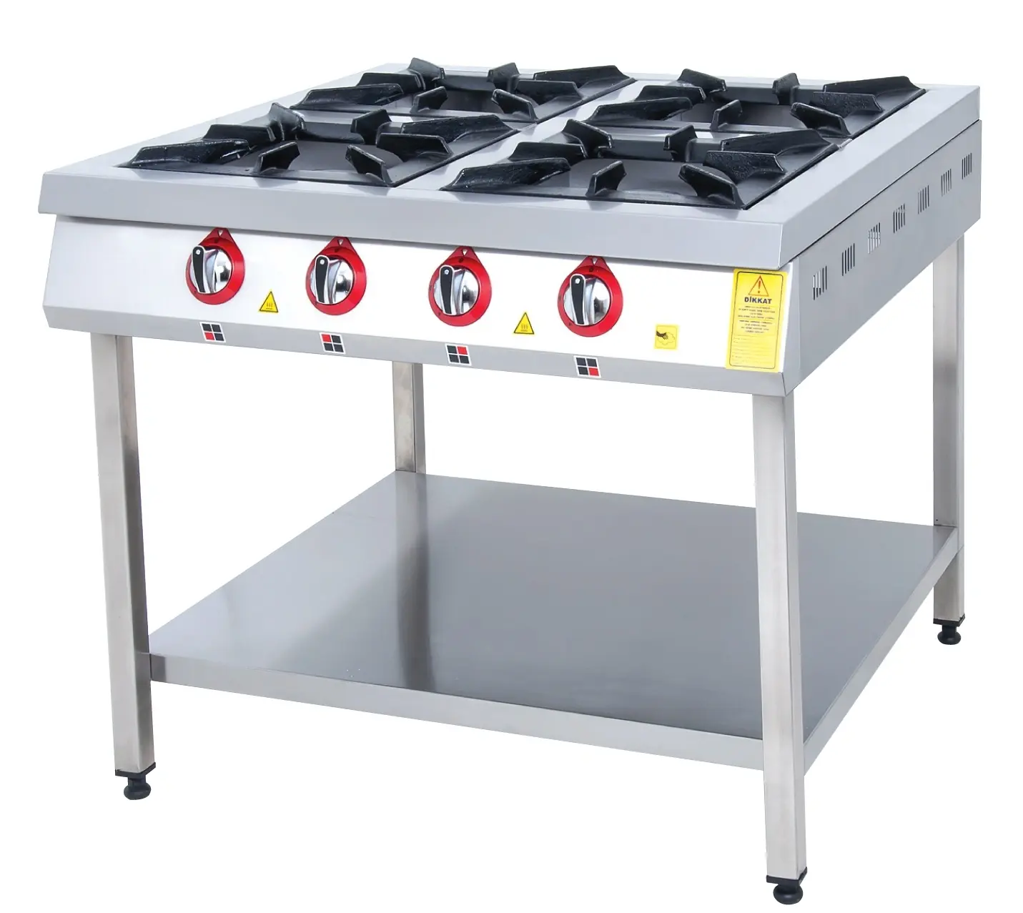 4 Cooker with Bottom Shelf