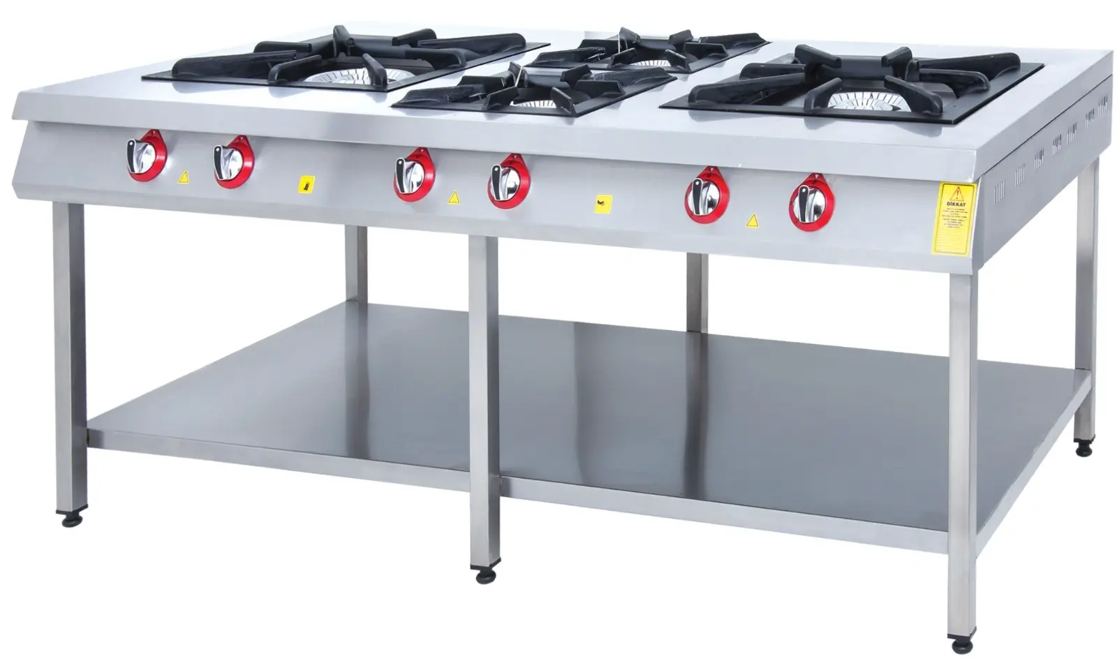 4 Cooker with Bottom Shelf