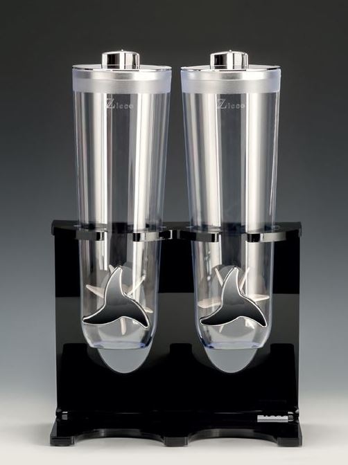 Cornfleks Dispenser With Triple Stand Set Of 2