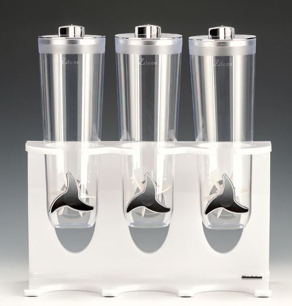 Cornfleks Dispenser With Triple Stand Set Of 3