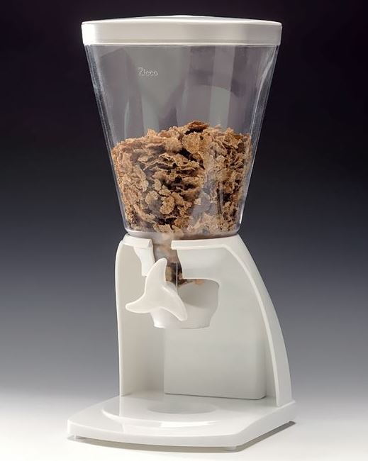 Polycarbonate Cornfleks Dispenser