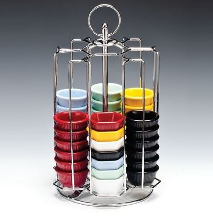 Rotary Stand for Sauce and Jam 72 Pieces