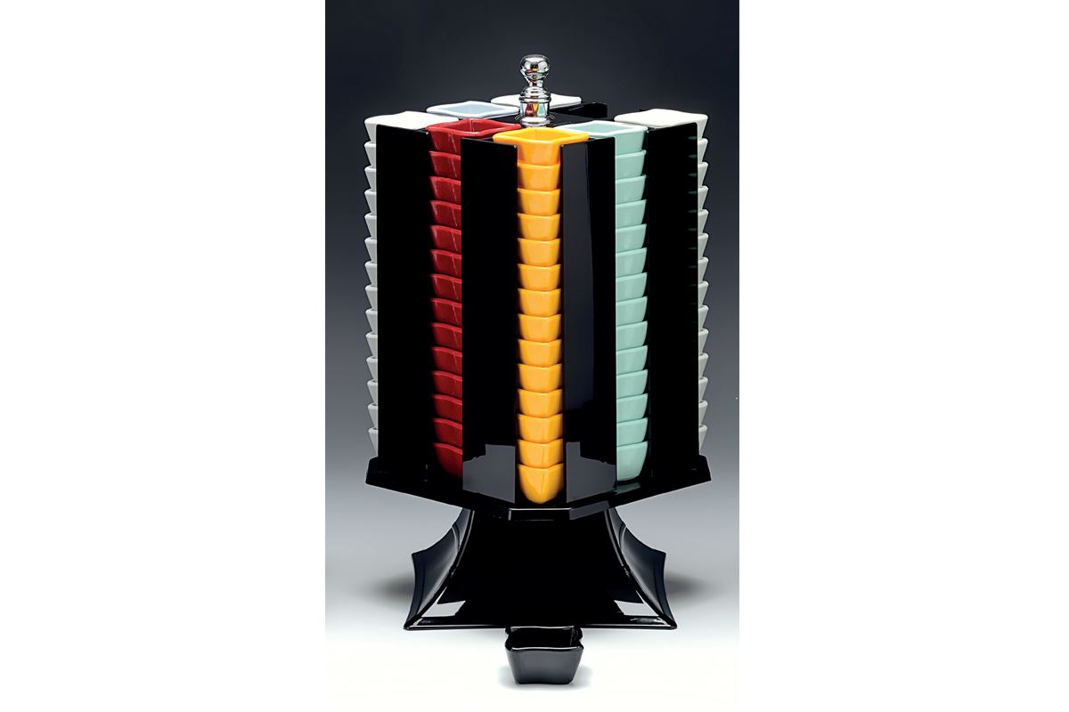 Polycarbonate Rotary Stand For Sauce and Jam