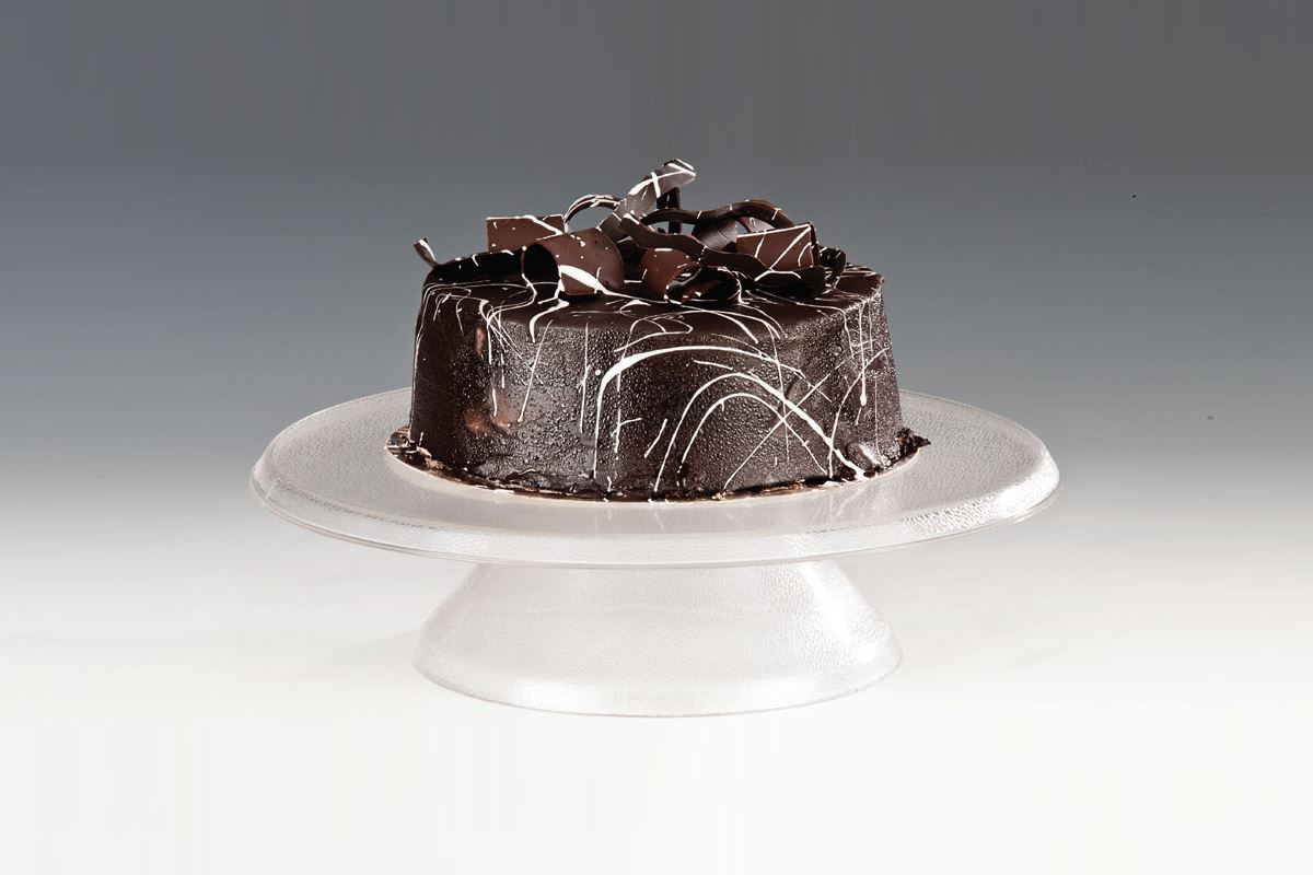 Polycarbonate Cake Coating Stand / Rotating