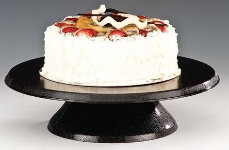 Polycarbonate Cake Coating Stand / Rotating