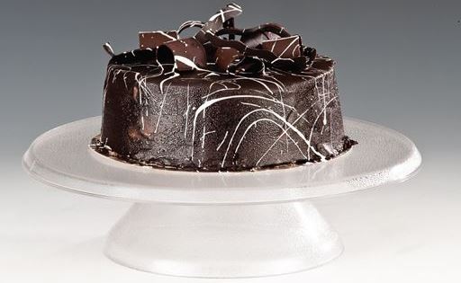 Polycarbonate Cake Coating Stand / Rotating