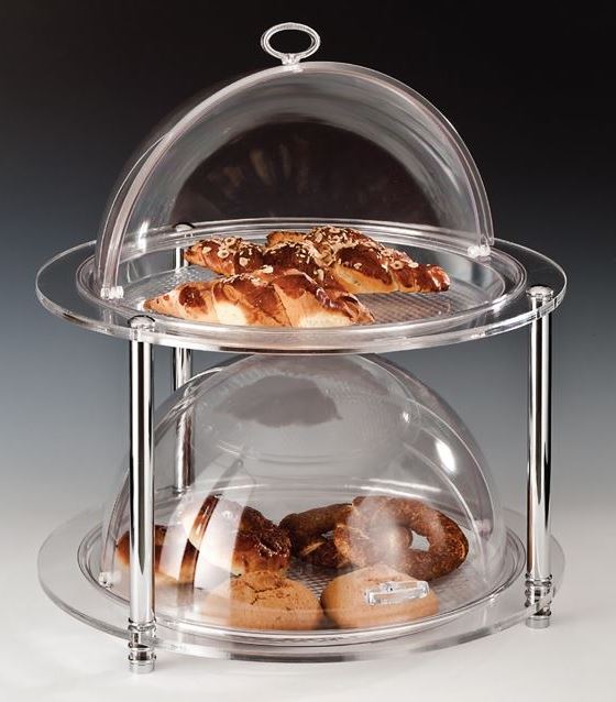 Display Stand With Polycarbonate Bell Jar / Big