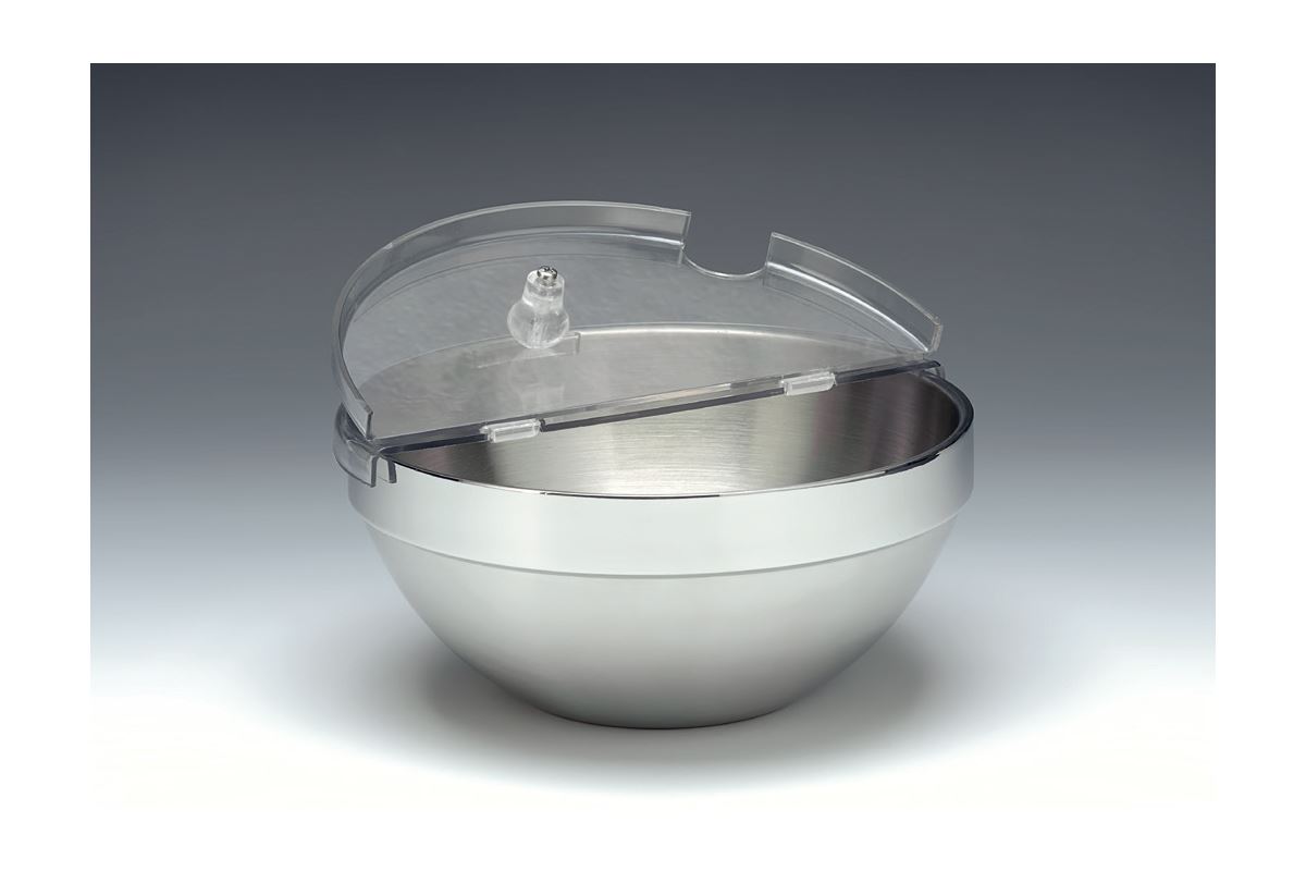 Polycarbonate Steel Bowl With Lid